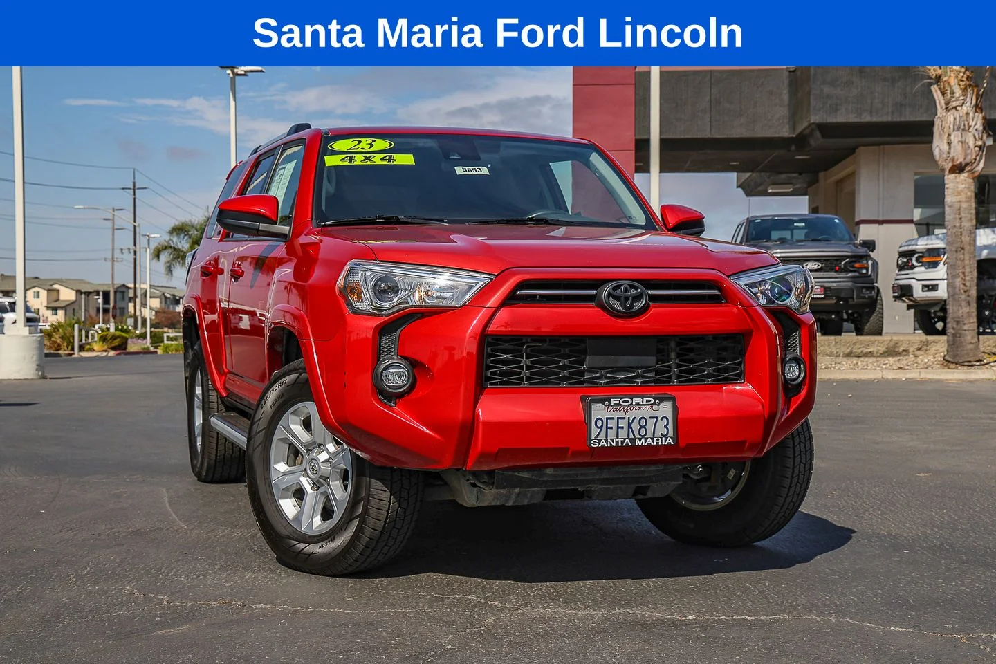 Used 2023 Barcelona Red Metallic Toyota SR5 image 1