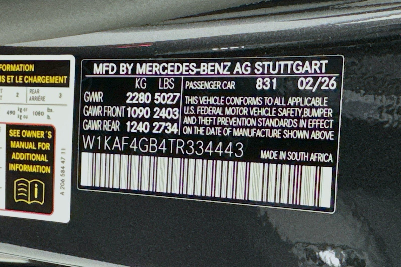 New 2026 Graphite Grey Metallic Mercedes-Benz C 300 Sedan image 24