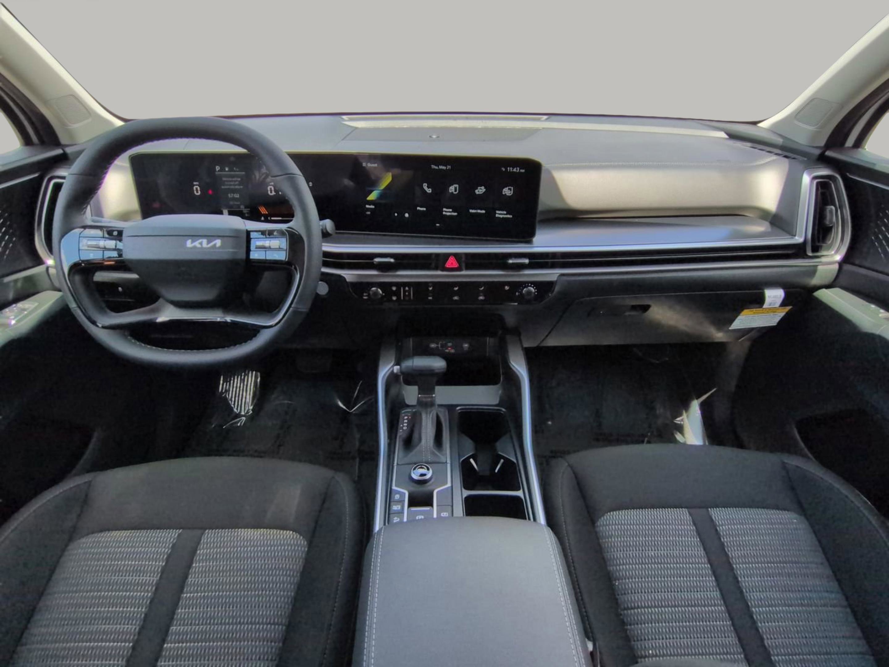 New 2026 Glacial White Pearl Kia LX image 4