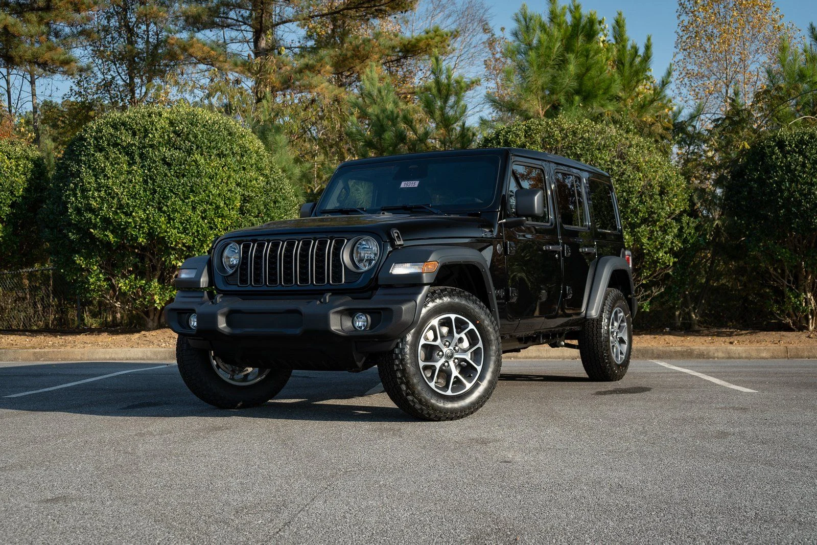 New 2026 Black Clear-Coat Exterior Paint Jeep Sport S image 1