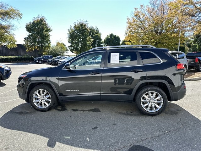 Used 2016 Jeep Cherokee Limited with VIN 1C4PJMDS1GW318554 for sale in Huntersville, NC