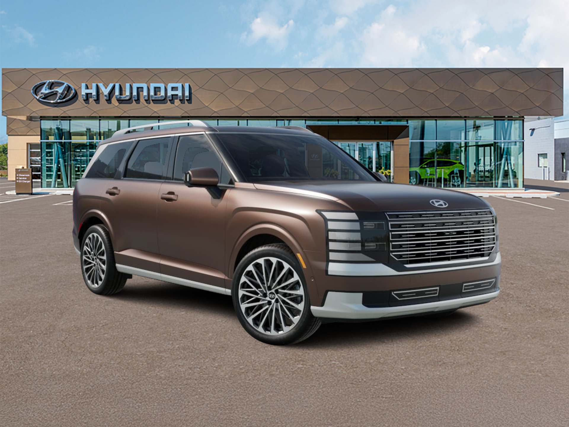 New 2027 Earthy Brass Matte Hyundai Calligraphy AWD image 7
