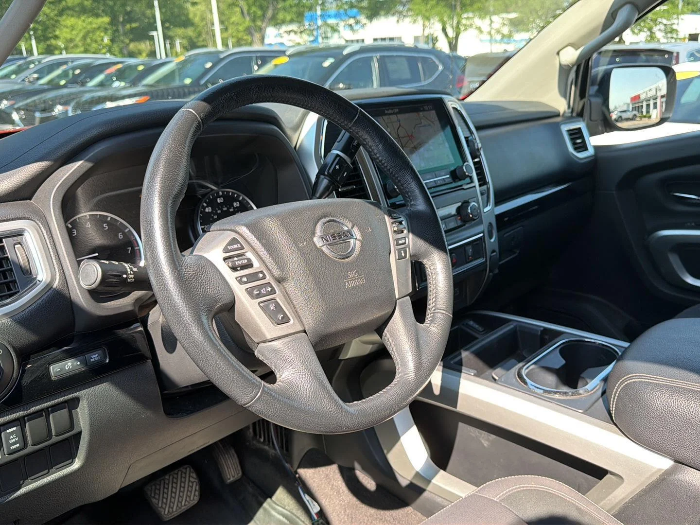 Used 2021 Red Alert Nissan SV image 5