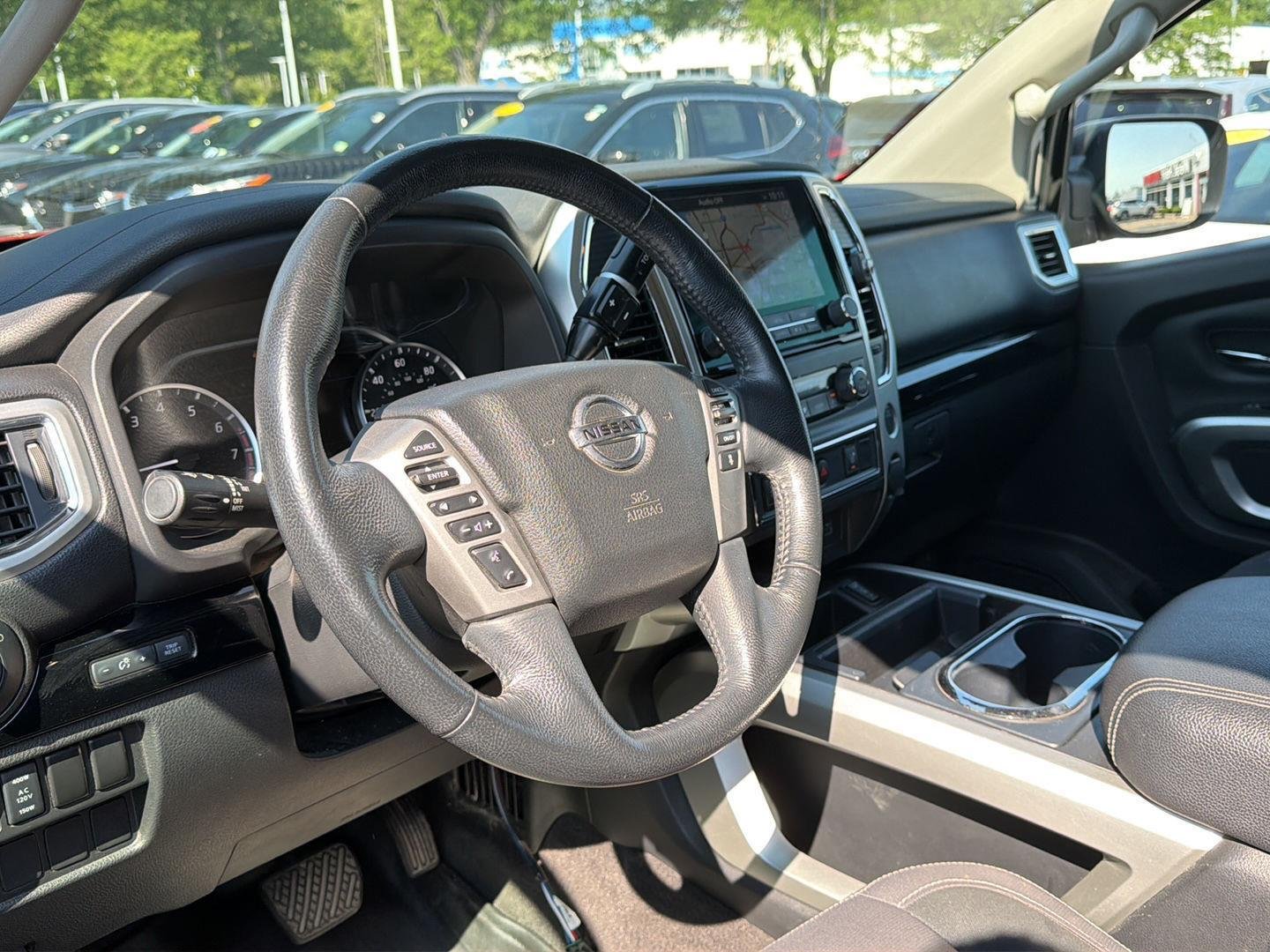 Used 2021 Red Alert Nissan SV image 5