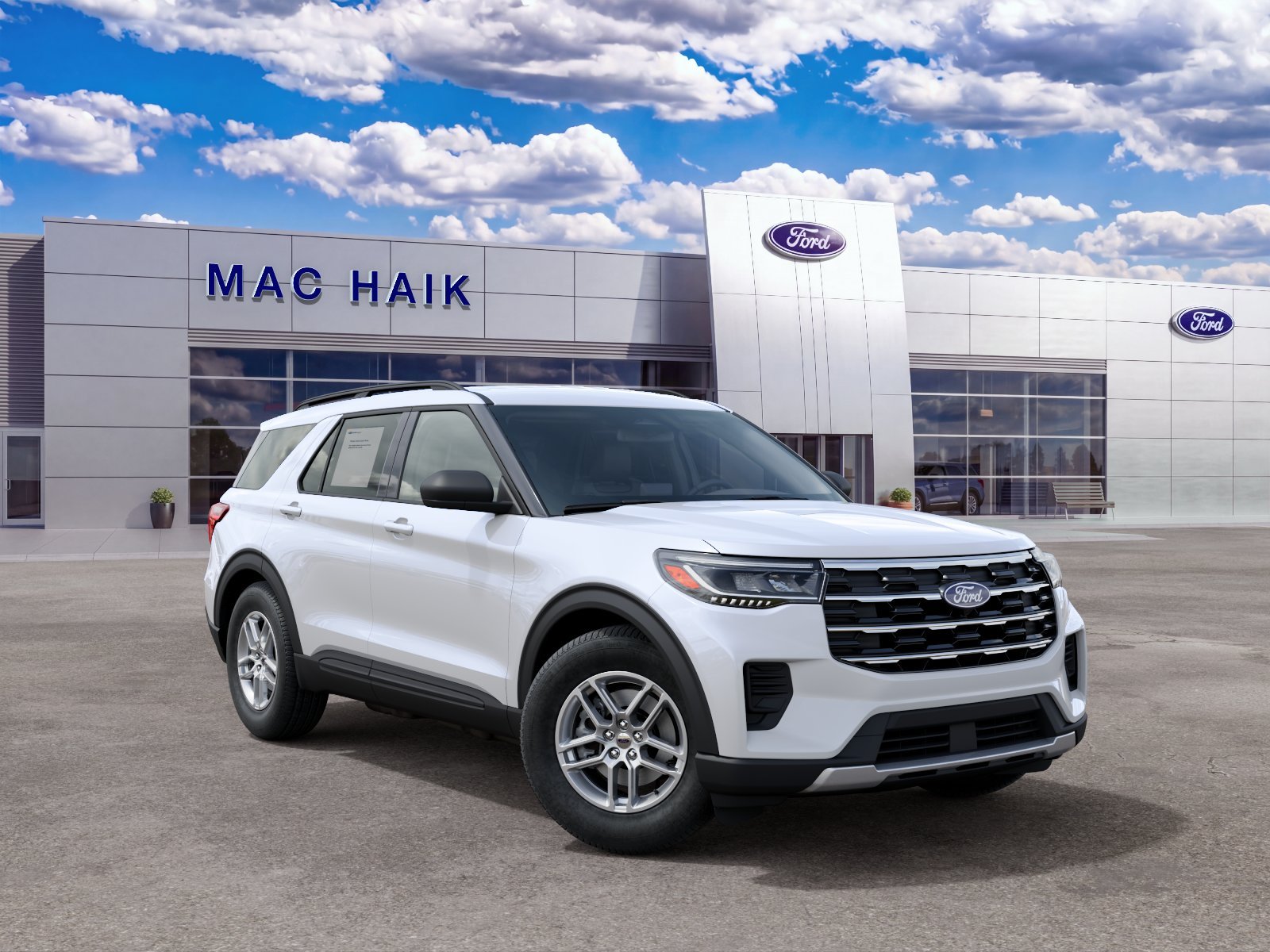 New 2027 Star White Metallic Tri-Coat Ford Active image 27