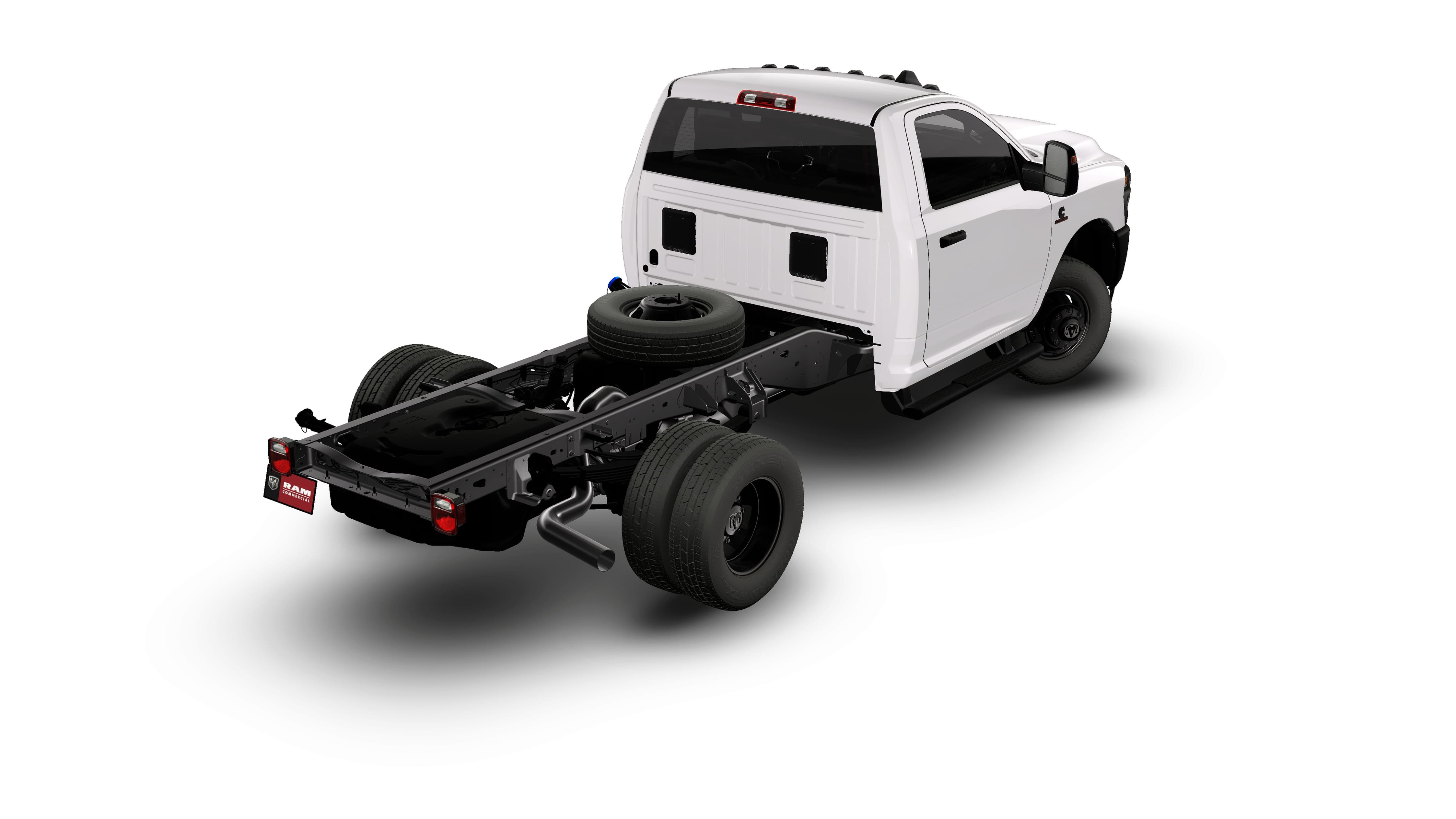 New 2026 Bright White Clear-Coat Exterior Paint Ram Tradesman image 14