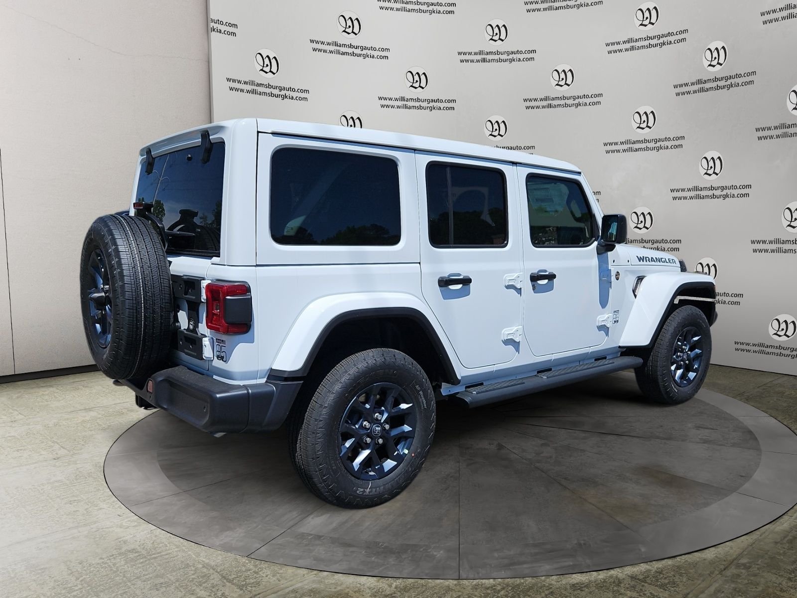 New 2026 Bright White Clear-Coat Exterior Paint Jeep 85th Anniversary Edition image 5