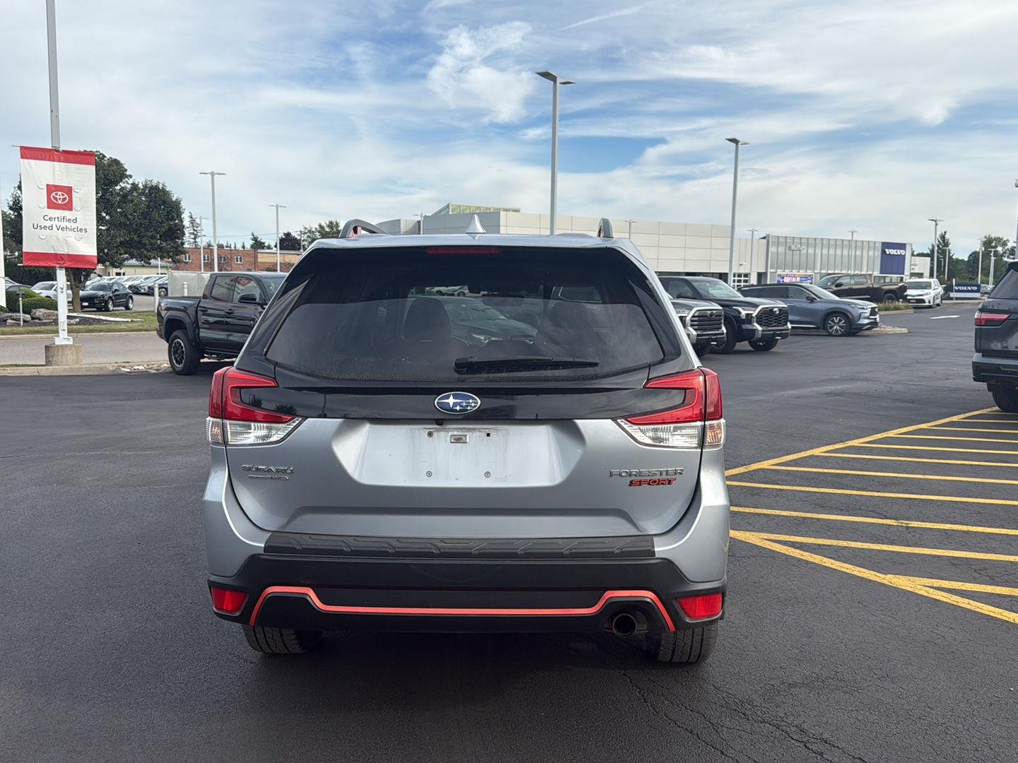Used 2019 Ice Silver Metallic Subaru Sport image 4