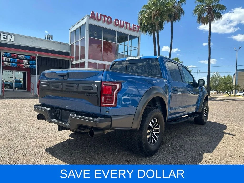 Used 2019 Blue Ford Raptor image 4