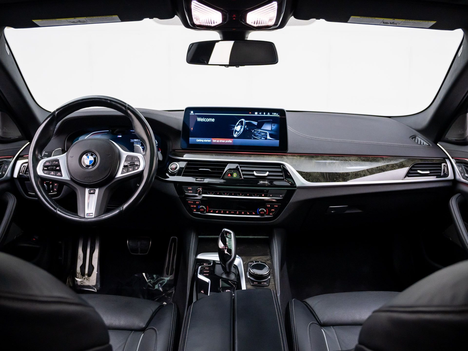 Certified Used 2023 Black Sapphire Metallic BMW 540i xDrive image 10