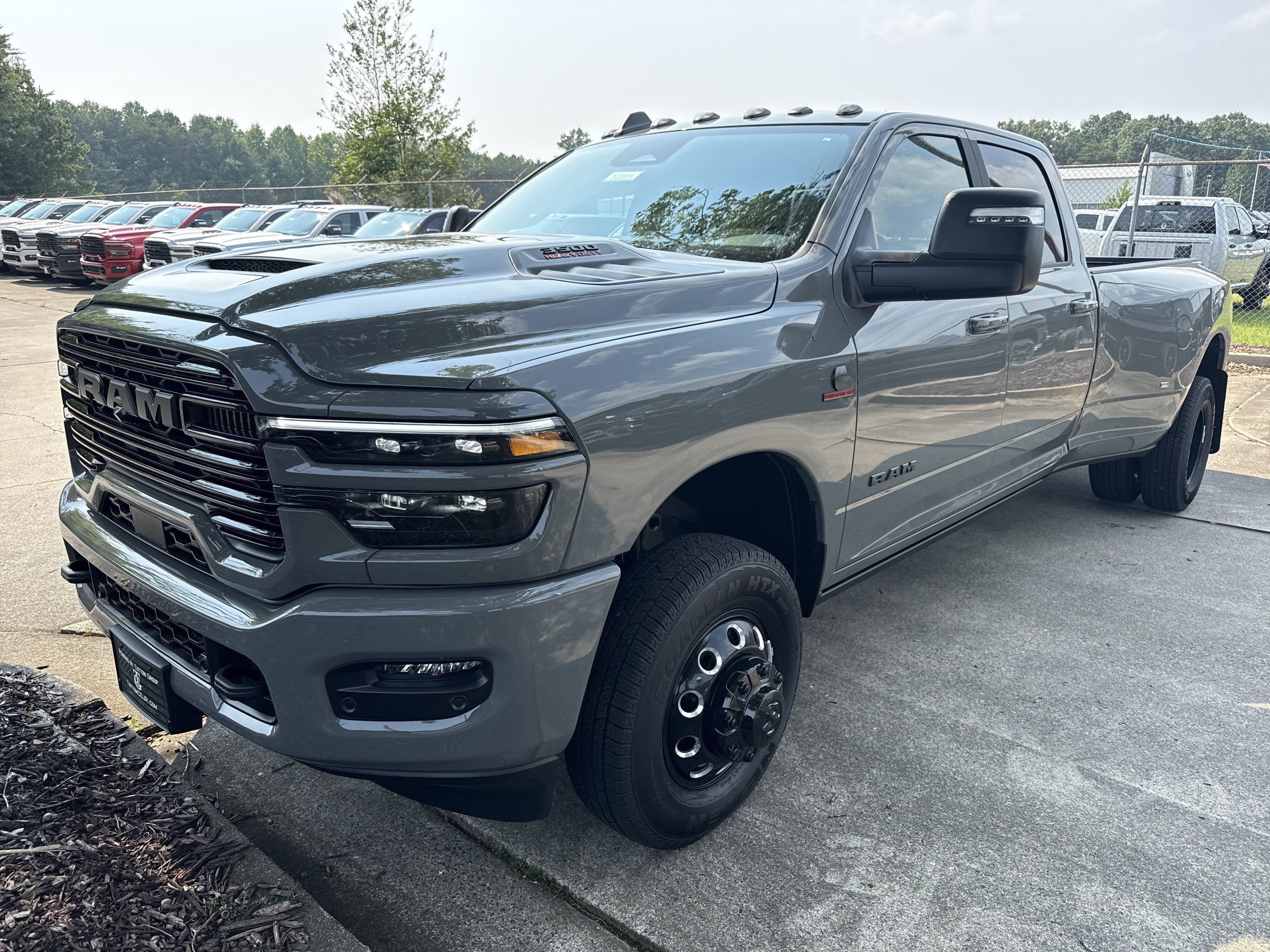 New 2026 Ceramic Gray Clearcoat RAM Laramie DRW / DUALLY image 3