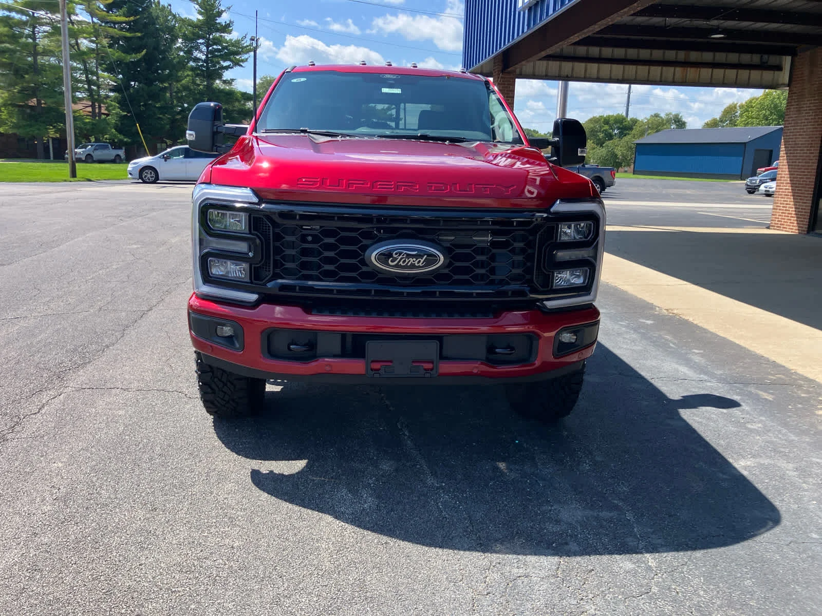 Used 2026 Ruby Red Metallic Tinted Clearcoat Ford LARIAT image 3