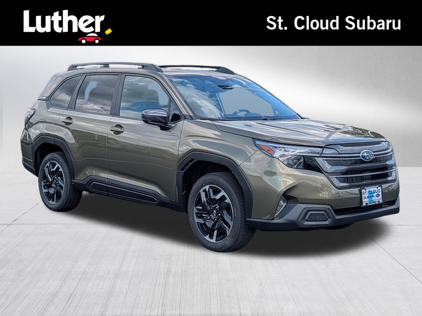 New 2026 AUTUMN GREEN METALLIC Subaru Limited Hybrid image 1