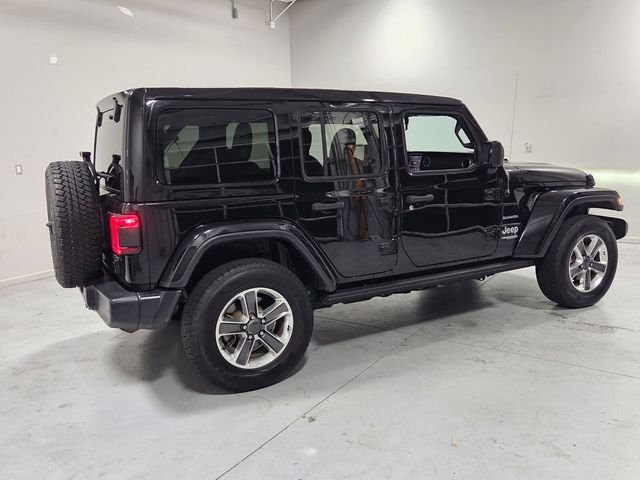 Used 2020 Black Jeep Unlimited Sahara image 11