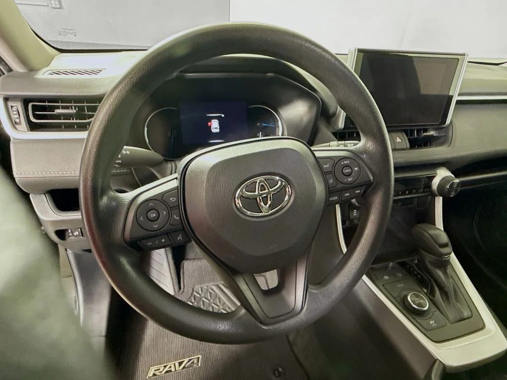 Used 2023 Midnight Black Metallic Toyota Hybrid XLE image 12
