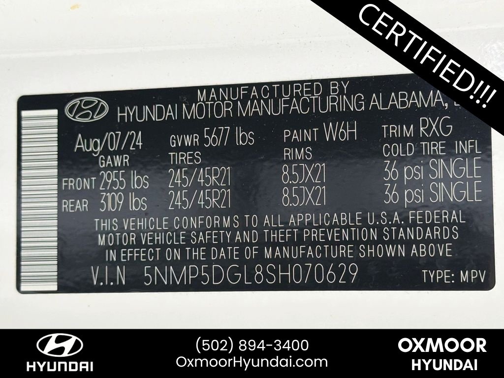 Certified Used 2025 Serenity White Hyundai Calligraphy image 35
