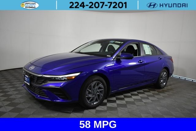 2025 Hyundai Elantra Hybrid Blue
