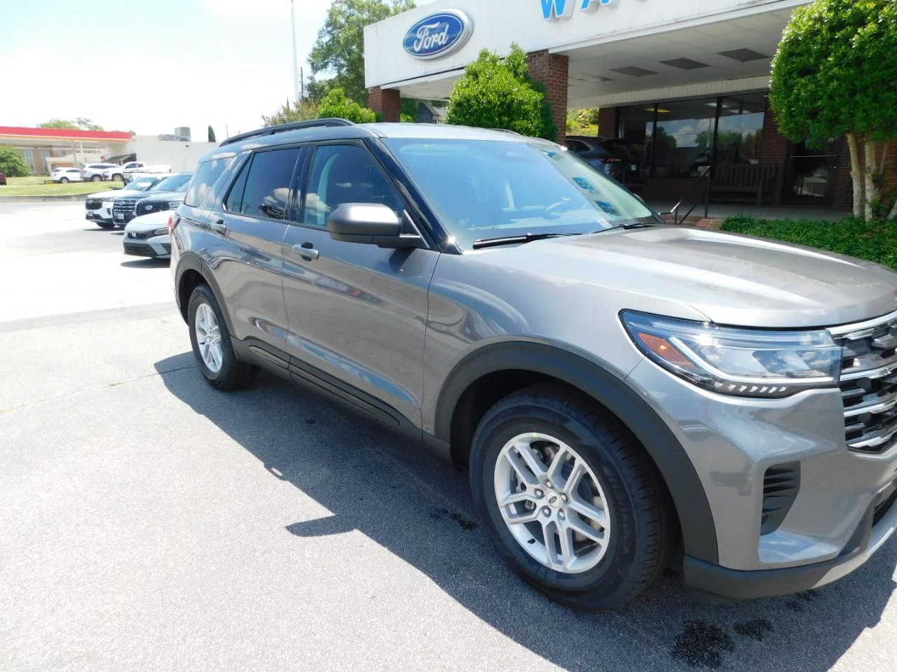 New 2026 Carbonized Gray Metallic Ford Active image 2
