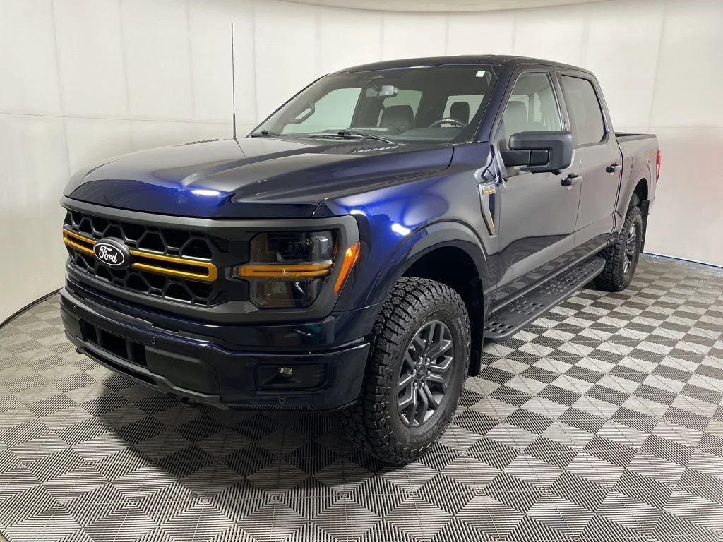 Used 2024 Antimatter Blue Metallic Ford Tremor image 4