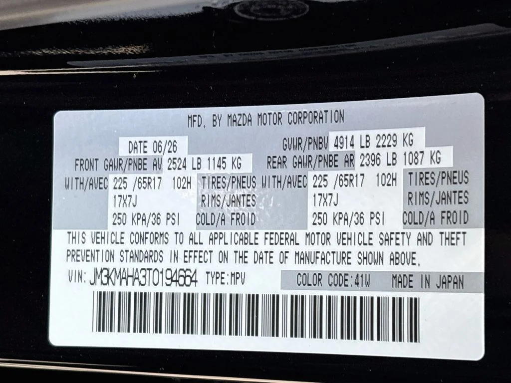 New 2026 Jet Black Mica Mazda 2.5 S AWD image 30