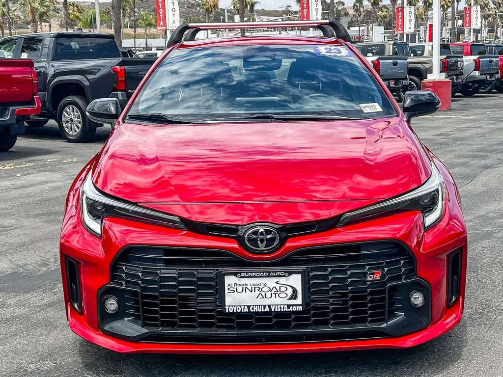 Certified Used 2023 Red Toyota Core image 2