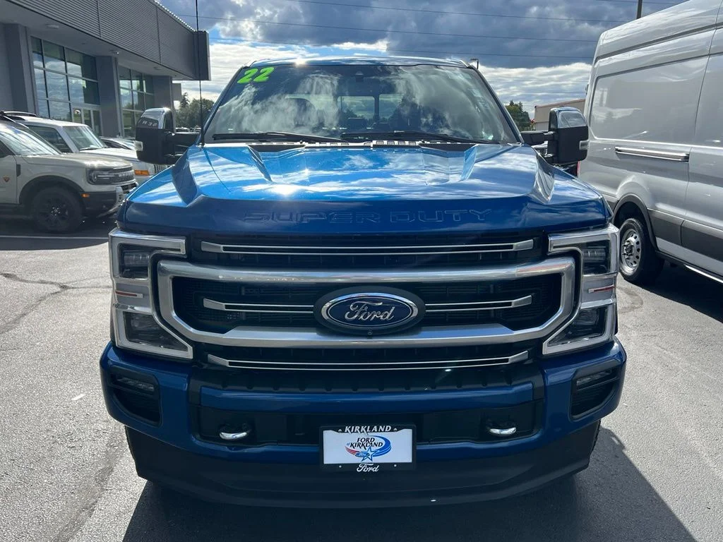 Certified Used 2022 Atlas Blue Ford Platinum image 5