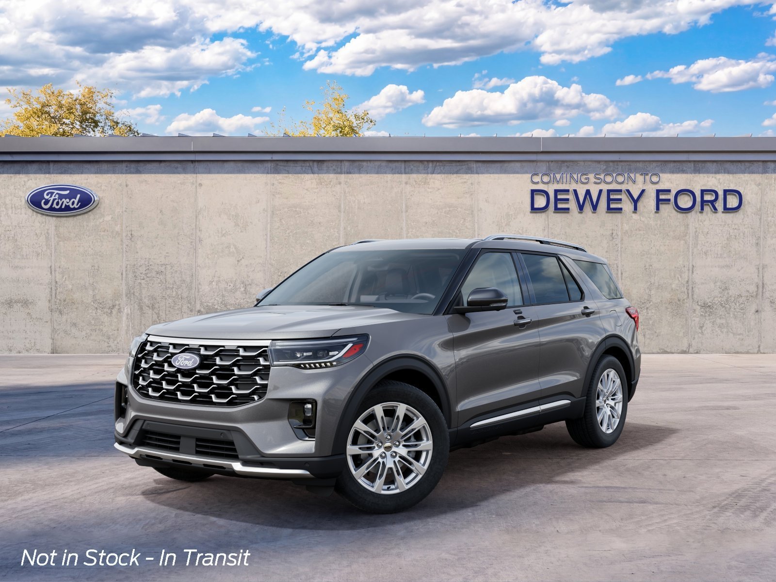 New 2027 Carbonized Gray Metallic Ford Platinum image 2
