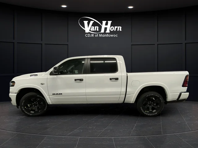 New 2026 Bright White Clear-Coat Exterior Paint RAM Big Horn/Lone Star image 13