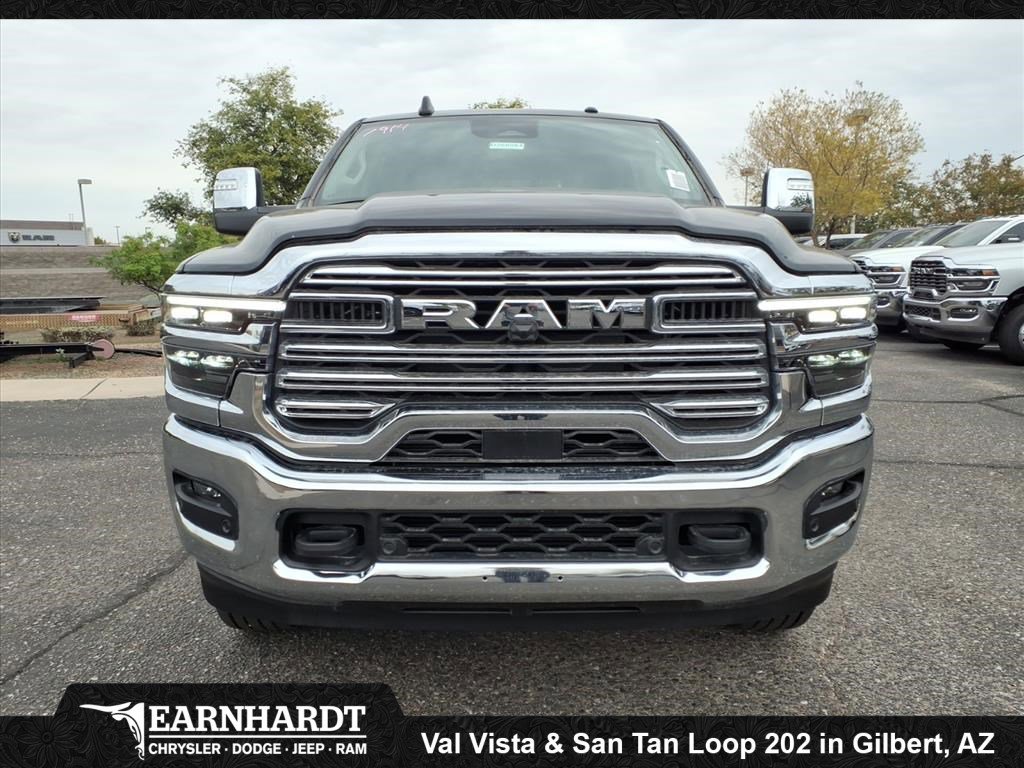 New 2026 Diamond Black Crystal Pearl-Coat Exterior Paint RAM Laramie image 2