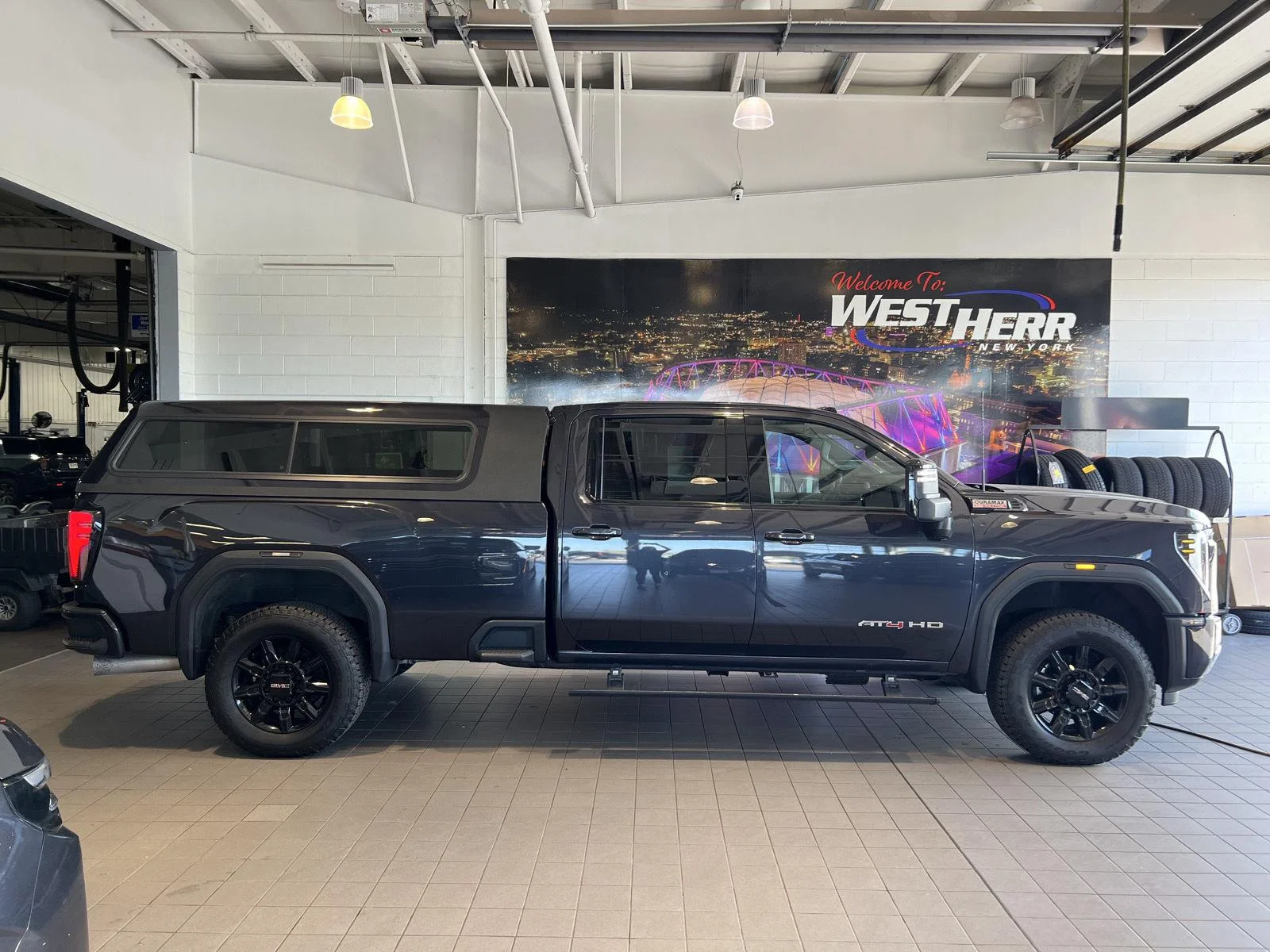 Used 2024 Titanium Rush Metallic GMC AT4 image 9