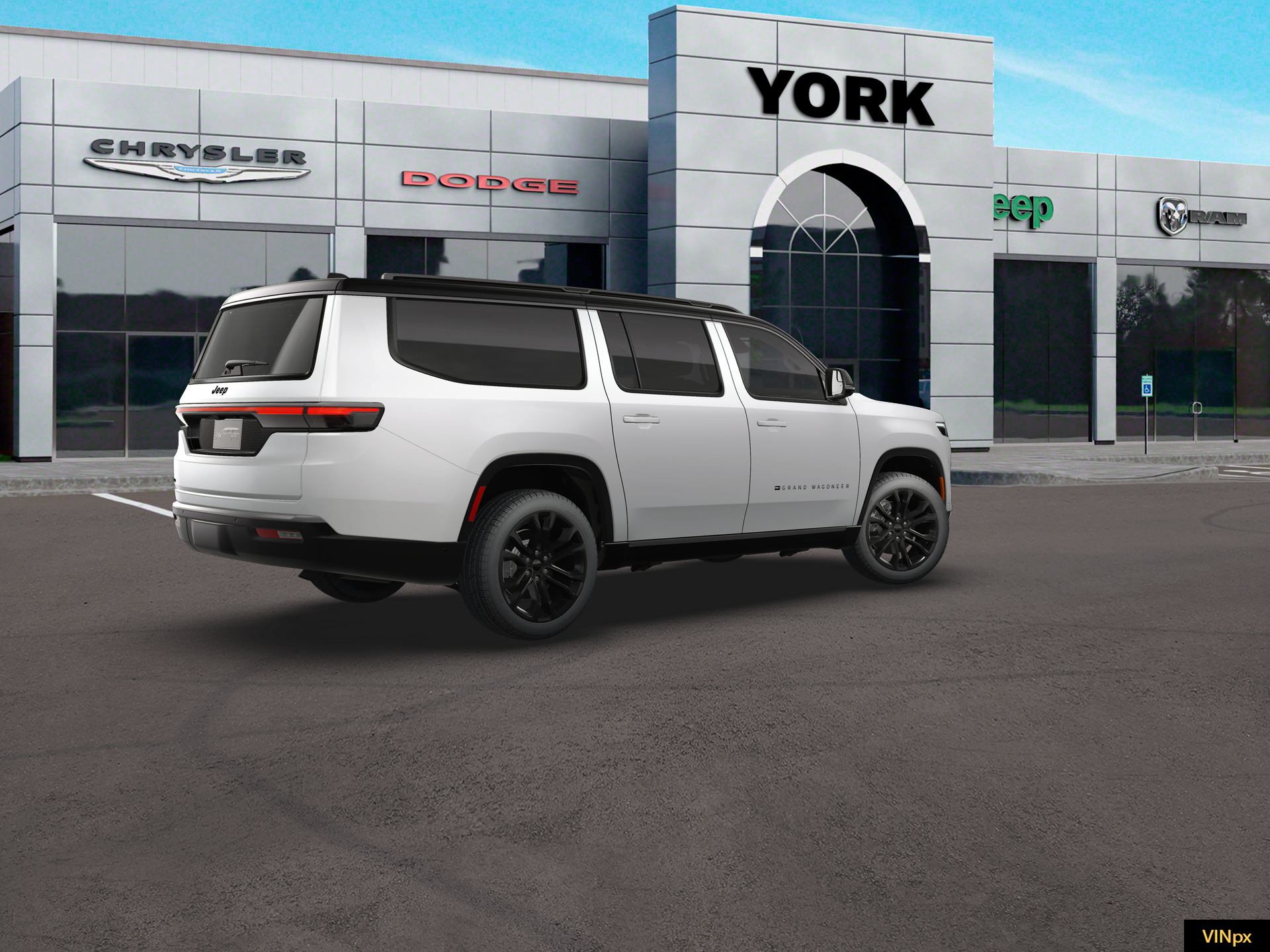 New 2026 Bright White Clearcoat Jeep Summit Reserve image 8