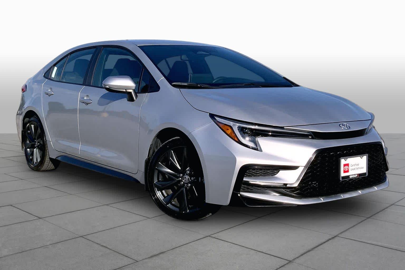 Certified Used 2026 Classic Silver Metallic Toyota SE image 3