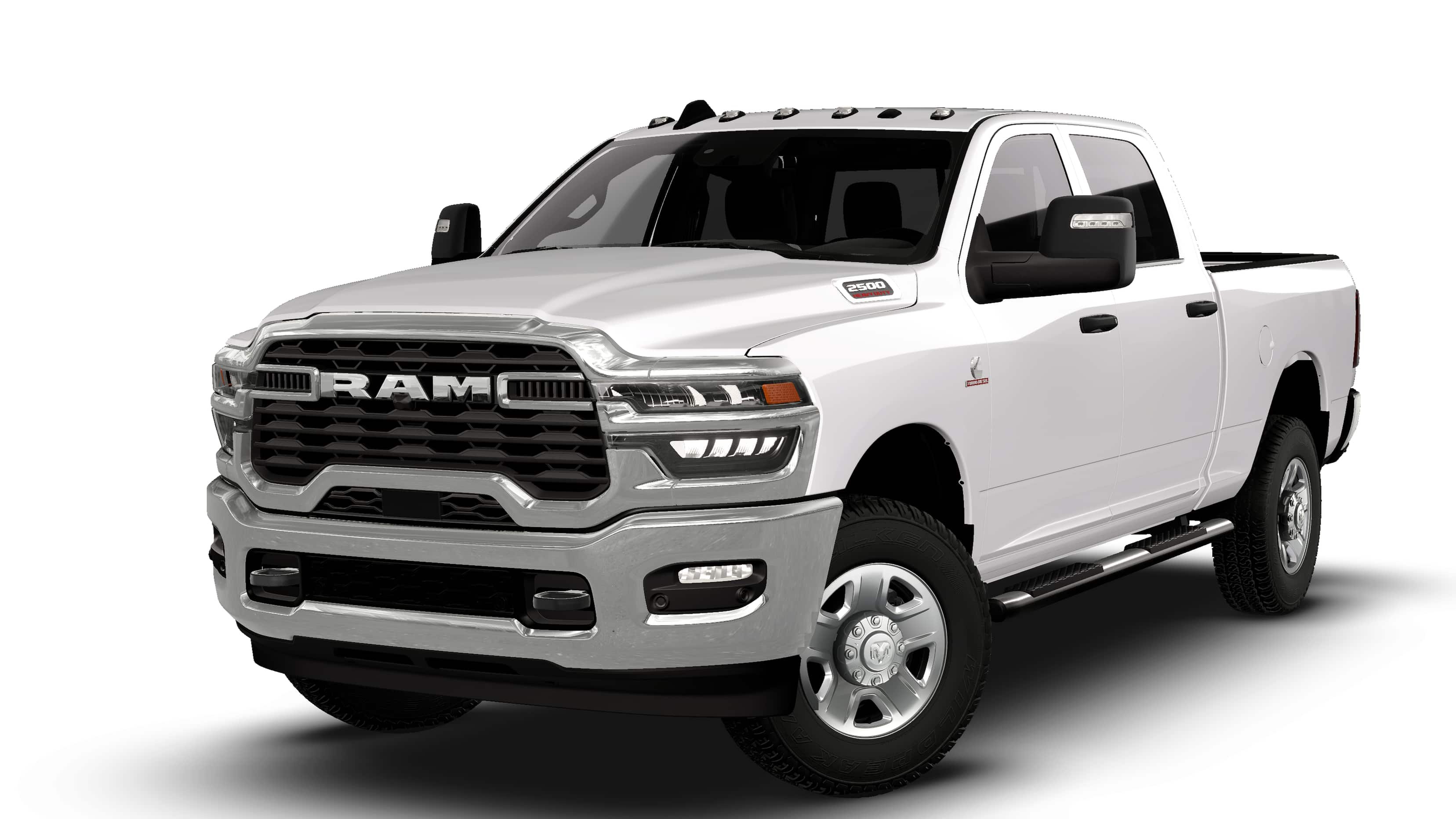 New 2026 Bright White Clear-Coat Exterior Paint RAM  image 13
