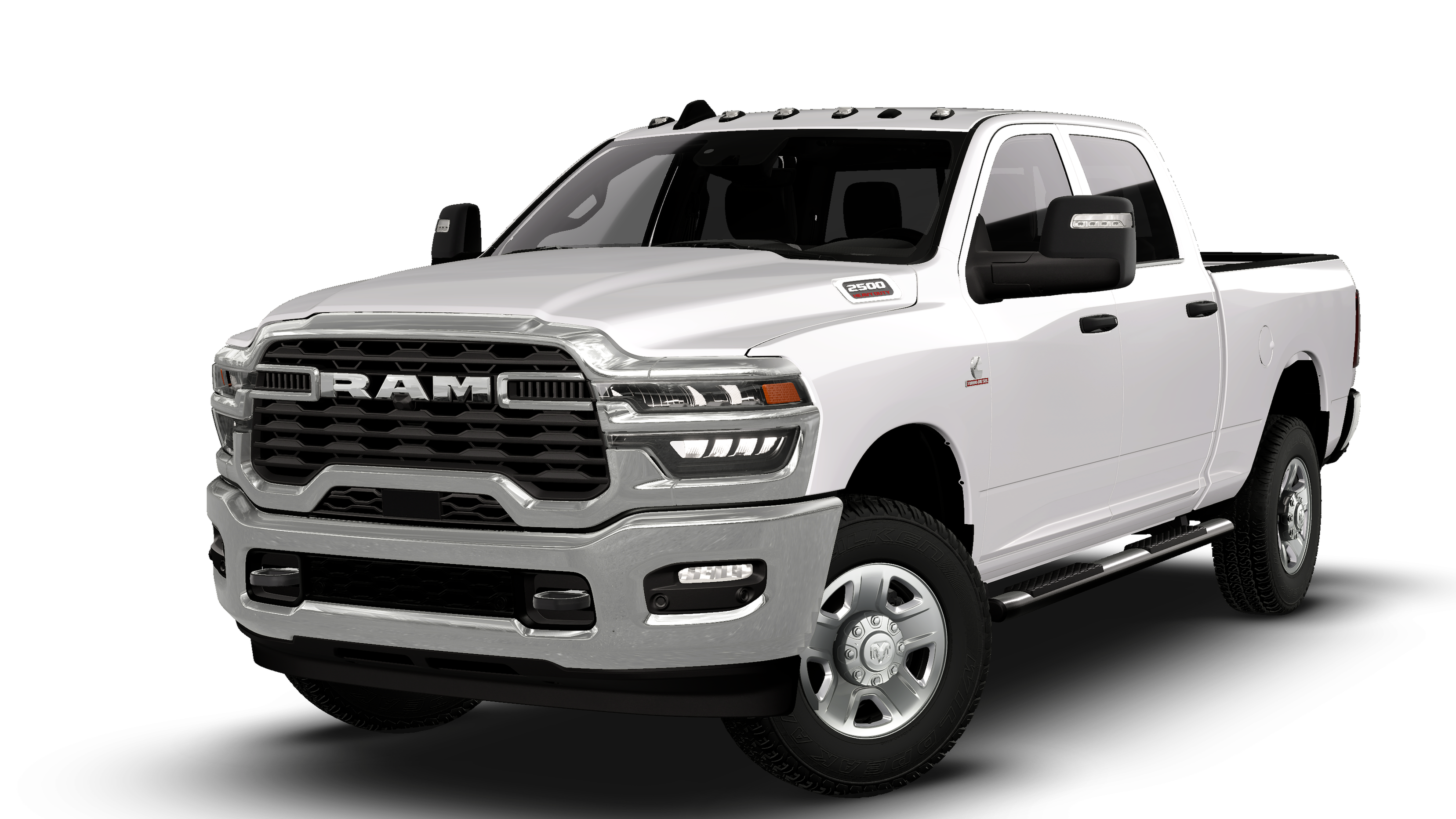 New 2026 Bright White Clear-Coat Exterior Paint RAM  image 13