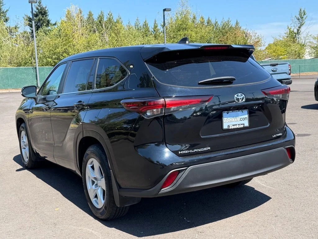 Used 2024 Midnight Black Metallic Toyota LE image 6