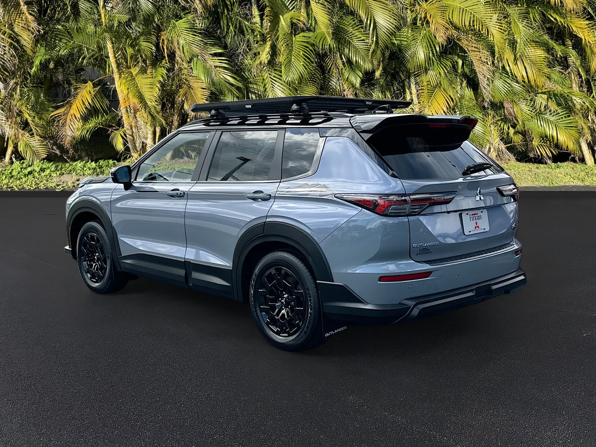 New 2026 Moonstone Gray Metallic/Black Roof Mitsubishi Trail Edition image 3