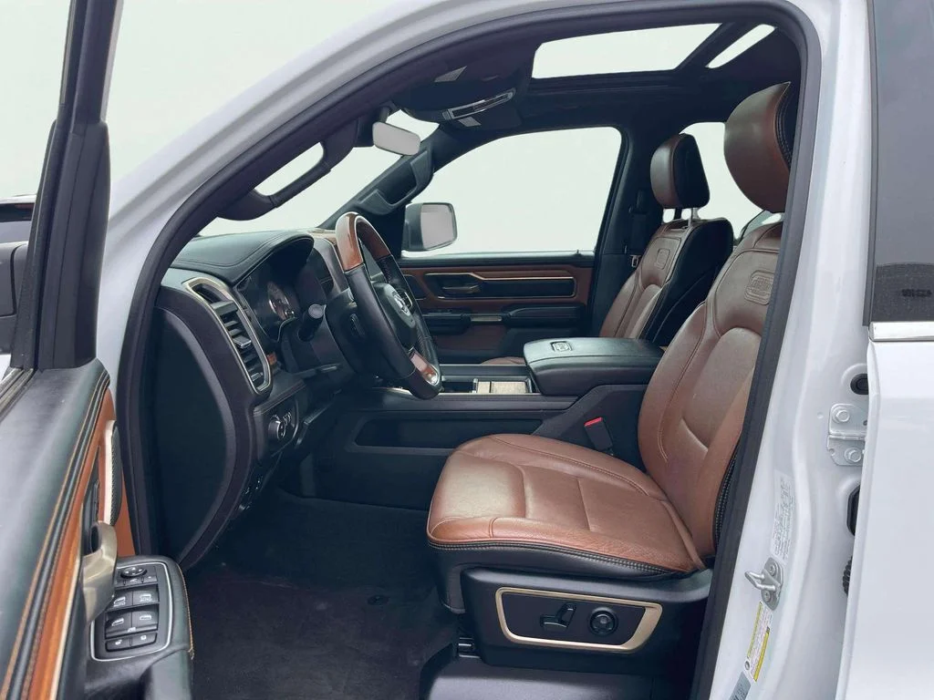 Used 2020 Bright White Clearcoat Ram Laramie Longhorn image 27