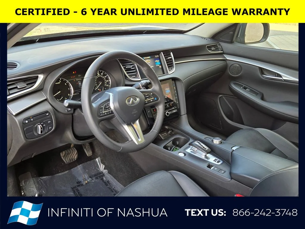 Certified Used 2023 Gray INFINITI LUXE image 4