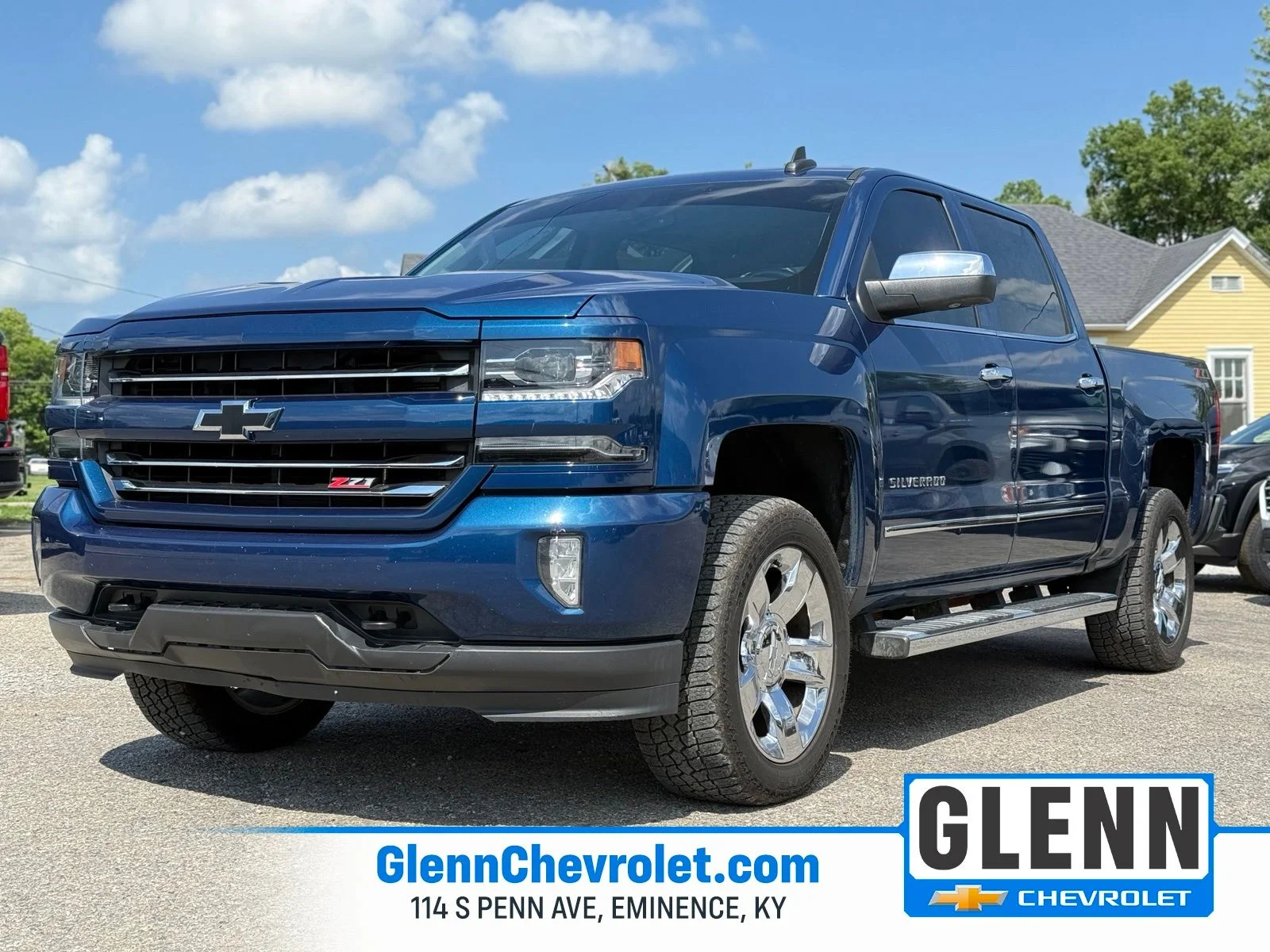 Used 2018 Blue Chevrolet LTZ image 1