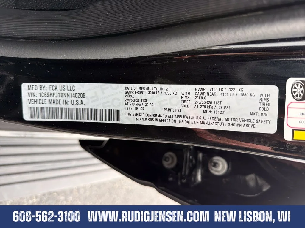 Used 2022 Black Ram Laramie image 30