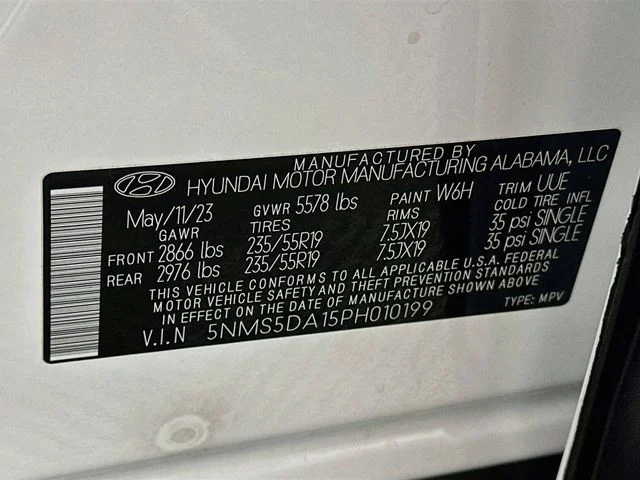 Certified Used 2023 White Hyundai Limited image 27