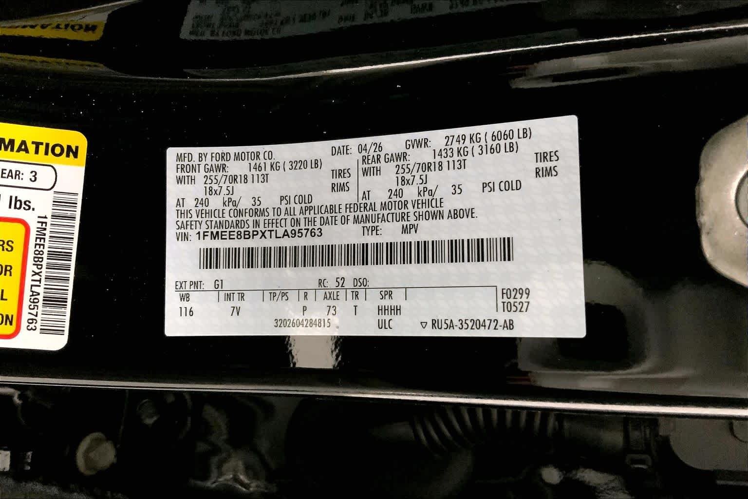 New 2026 Shadow Black Ford Outer Banks® image 20