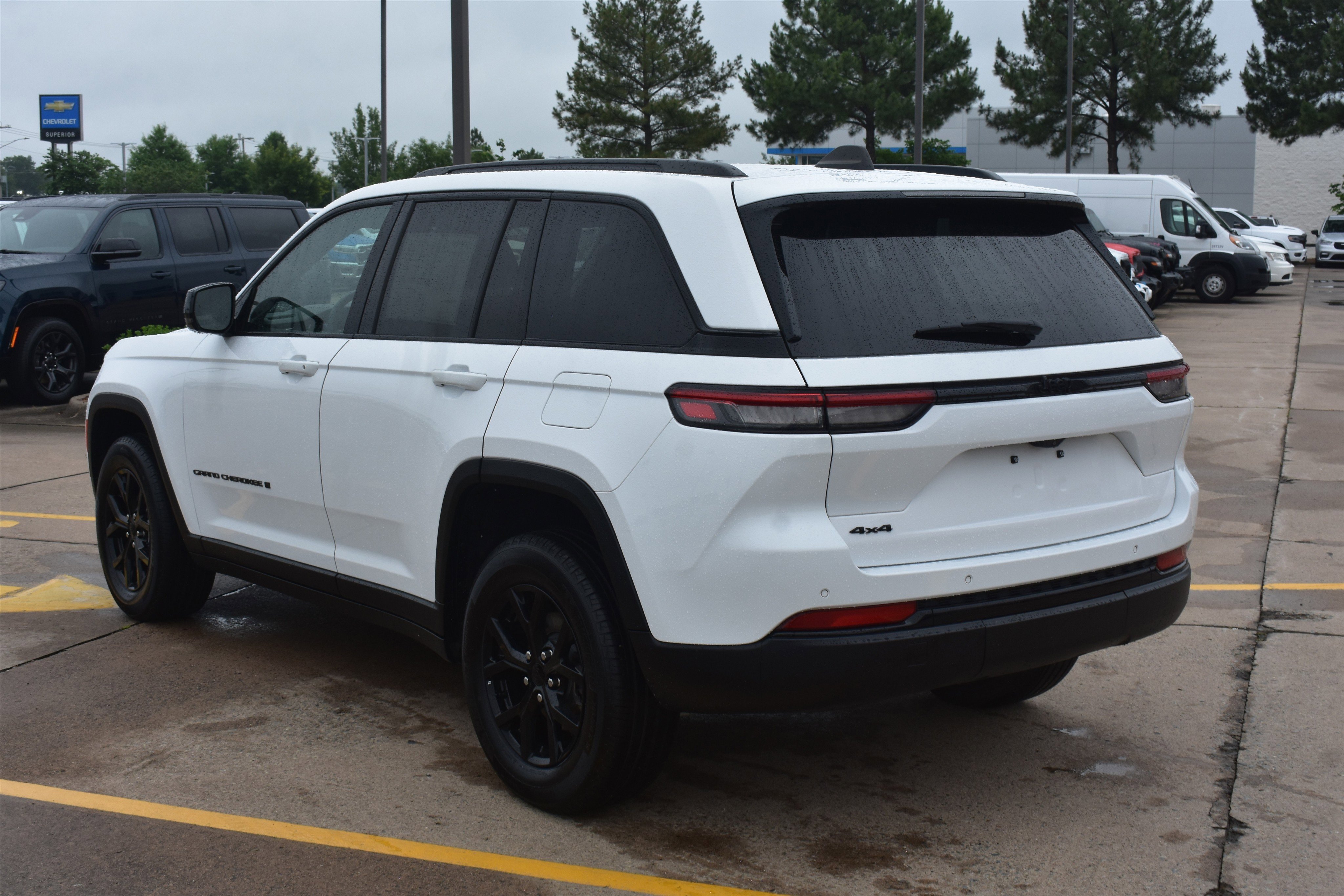 Used 2024 Bright White Clearcoat Jeep Altitude image 8