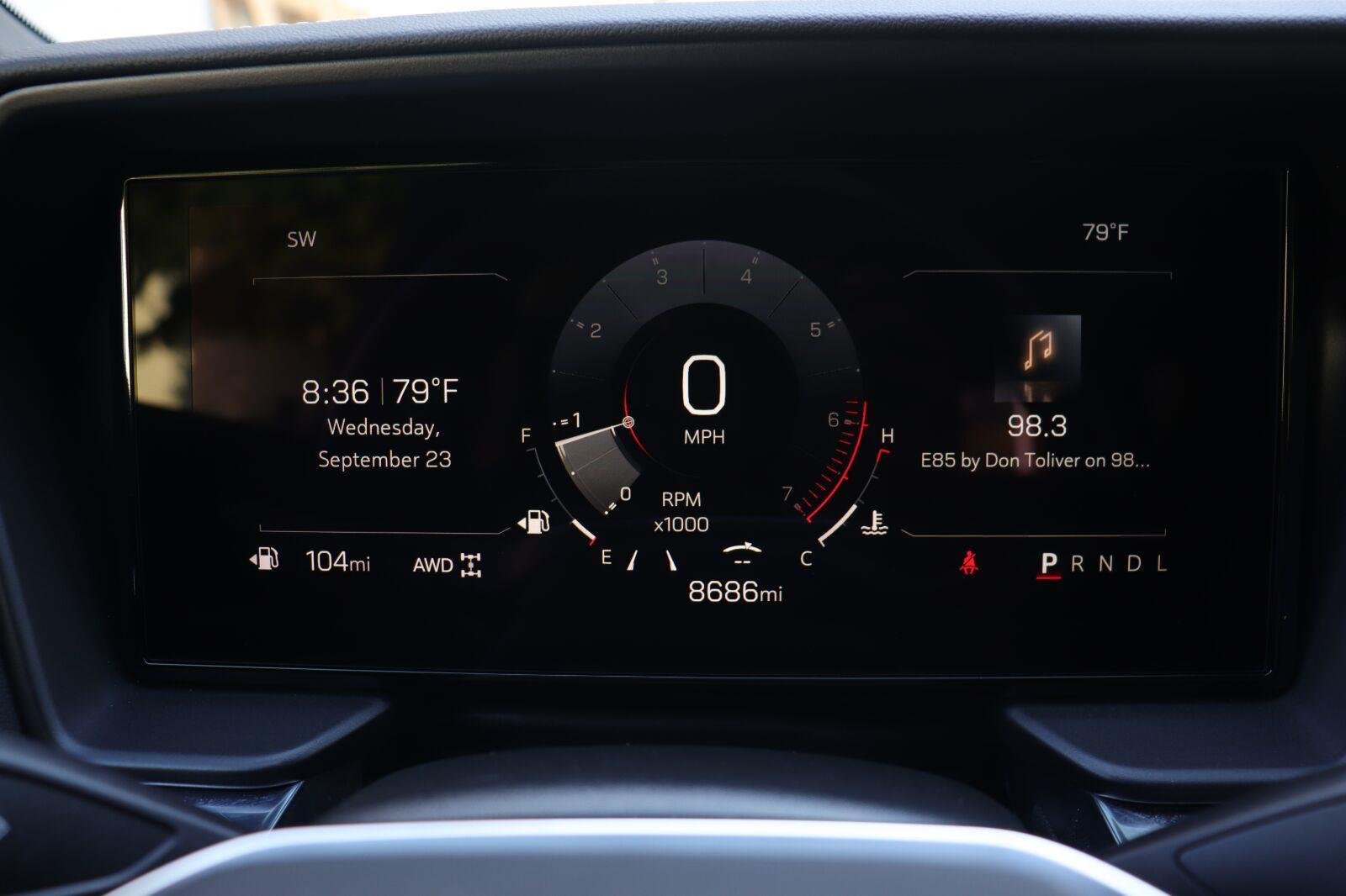 Used 2025 Ebony Twilight Metallic GMC AWD Elevation image 25