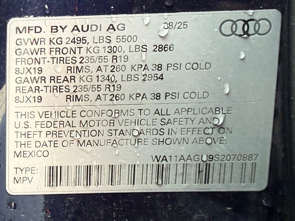 Used 2025 Blue Audi 2.0T Premium image 20