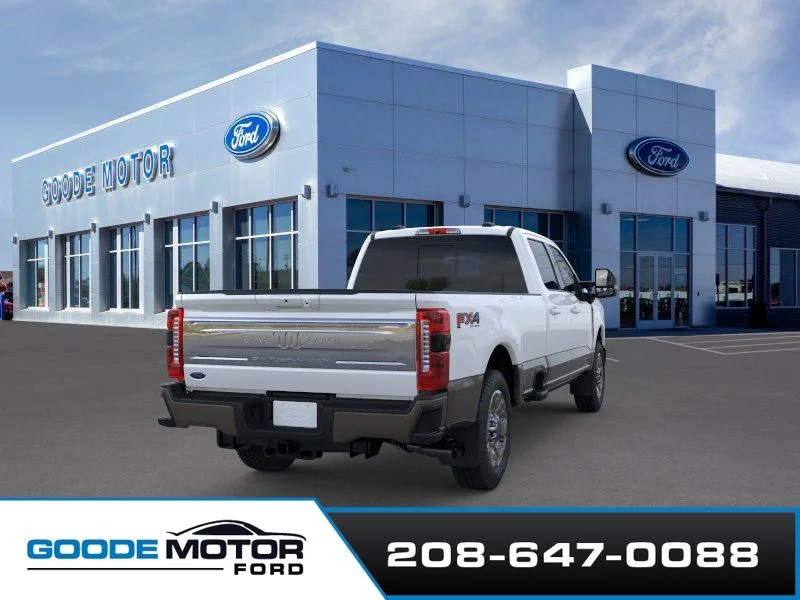 New 2026 Star White Metallic Tri-Coat Ford F-350® King Ranch® image 8