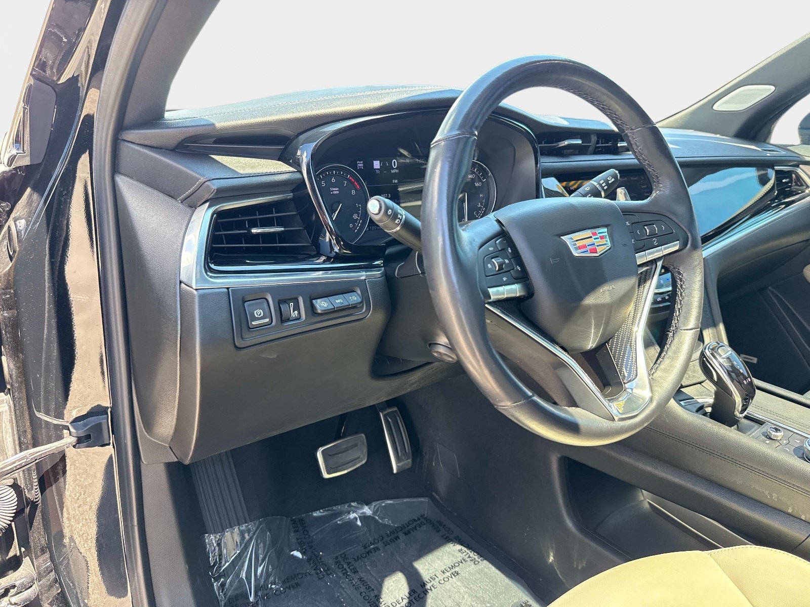 Used 2024 Stellar Black Metallic CADILLAC AWD Sport image 19