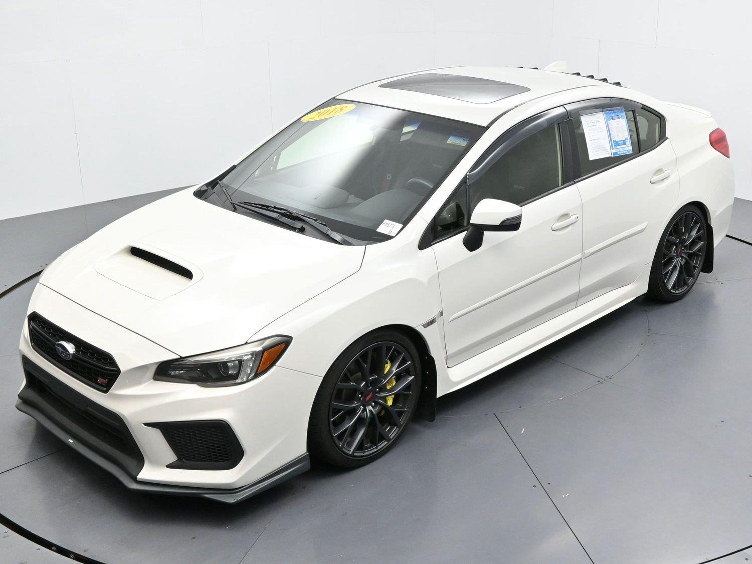 Used 2018 Crystal White Pearl Subaru STI Limited image 44