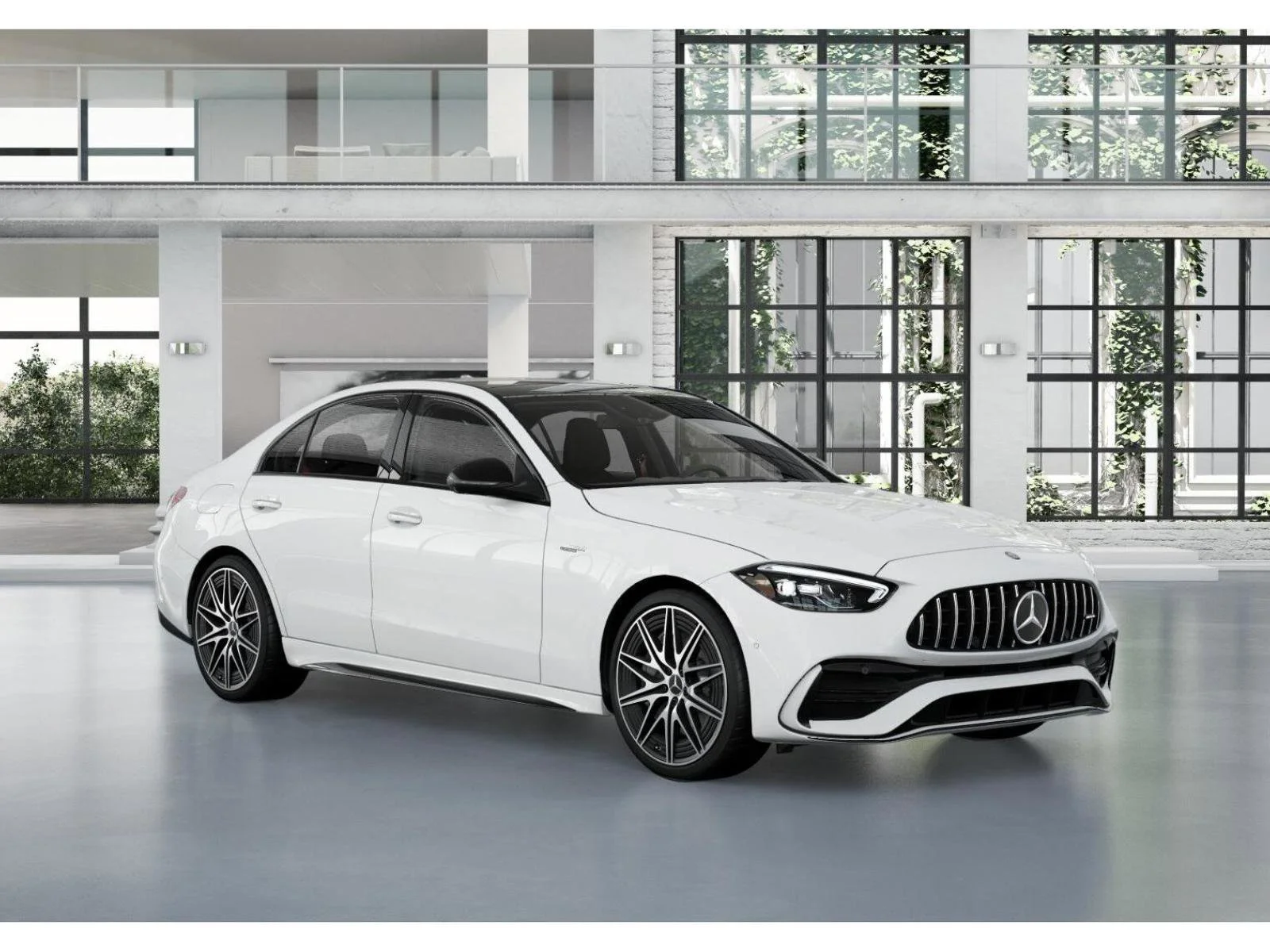 New 2026 POLAR WHITE Mercedes-Benz AMG® C 43 image 12