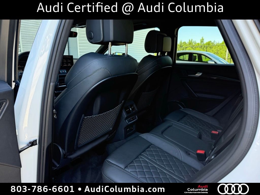 Certified Used 2023 White Audi Premium Plus image 24